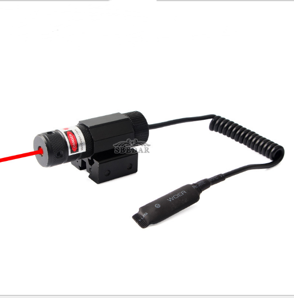 Mini Red Laser with Adjustable Tail for Outdoor Use